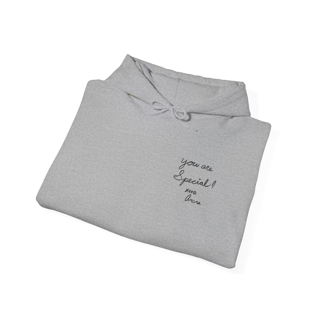‘Especially Unspecial’ Hoodie — Minimal Positive Message Pullover
