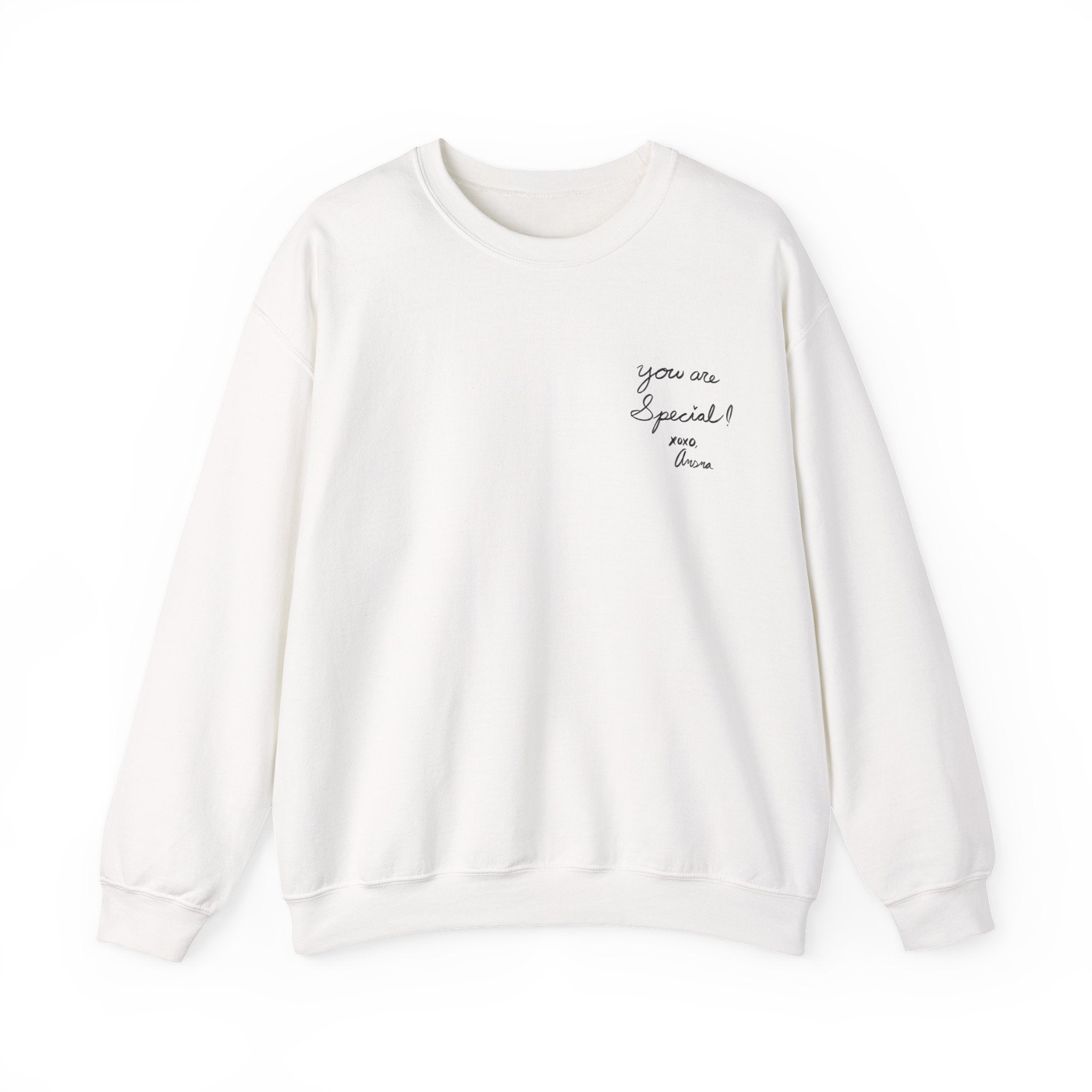 ‘Especially Unspecial’ Crewneck Sweatshirt  Minimal Graphic Pullover