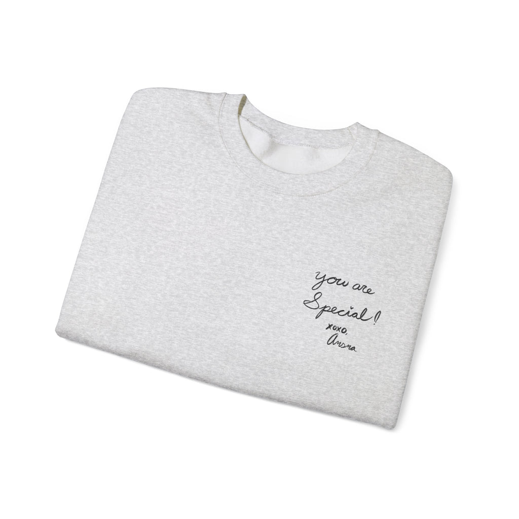 ‘Especially Unspecial’ Crewneck Sweatshirt  Minimal Graphic Pullover