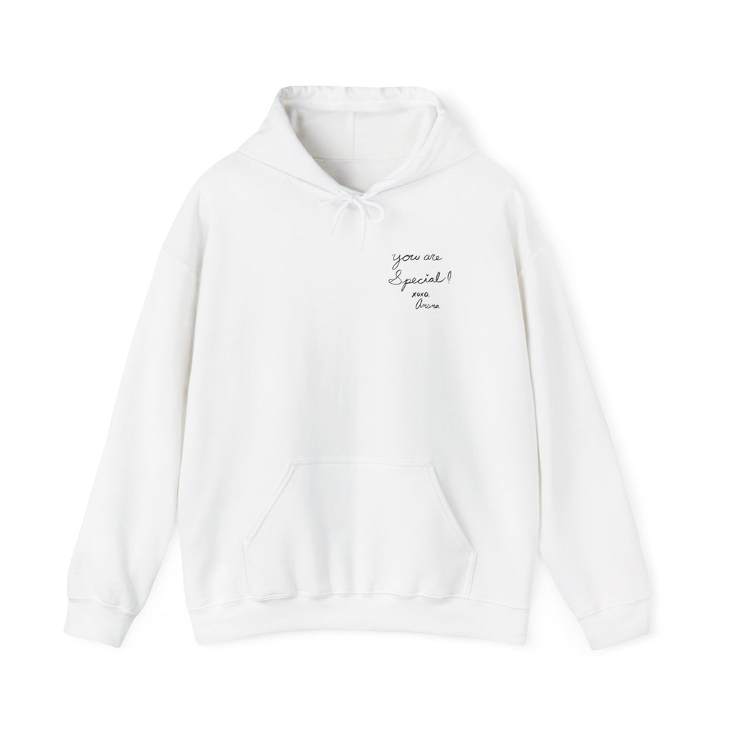 ‘Especially Unspecial’ Hoodie — Minimal Positive Message Pullover
