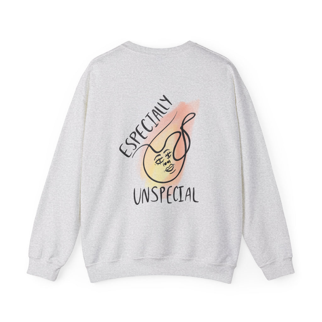 ‘Especially Unspecial’ Crewneck Sweatshirt  Minimal Graphic Pullover