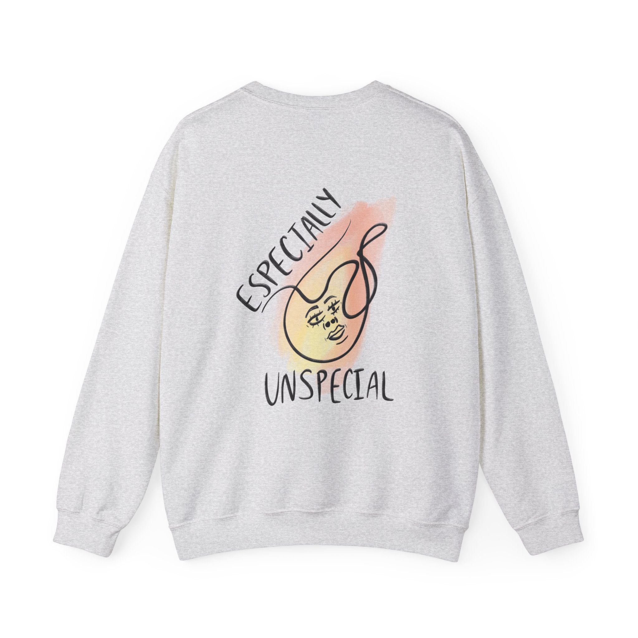 ‘Especially Unspecial’ Crewneck Sweatshirt  Minimal Graphic Pullover