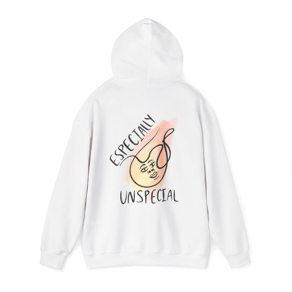 ‘Especially Unspecial’ Hoodie — Minimal Positive Message Pullover
