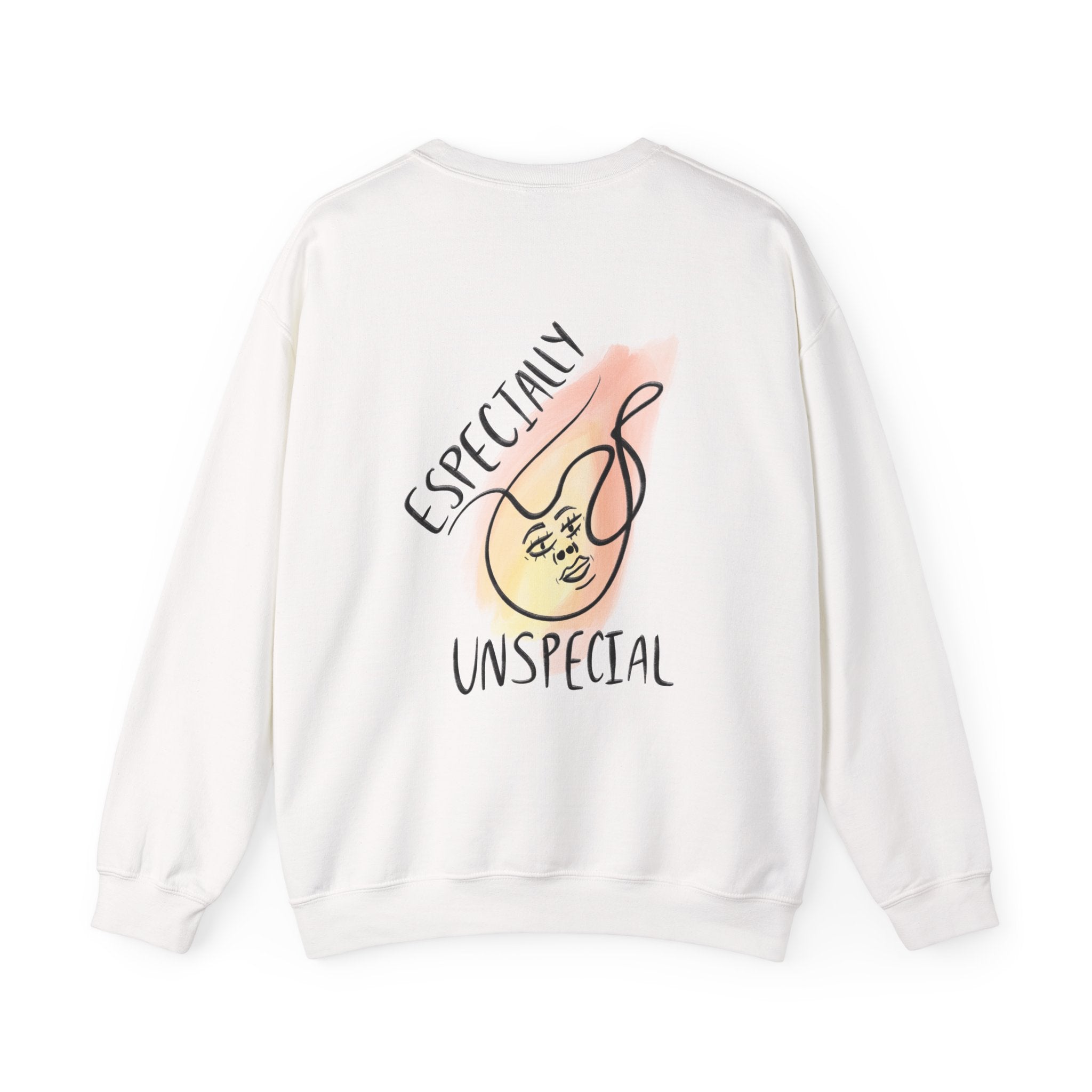 ‘Especially Unspecial’ Crewneck Sweatshirt  Minimal Graphic Pullover