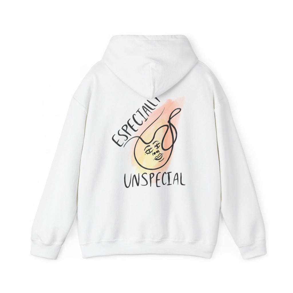 ‘Especially Unspecial’ Hoodie — Minimal Positive Message Pullover