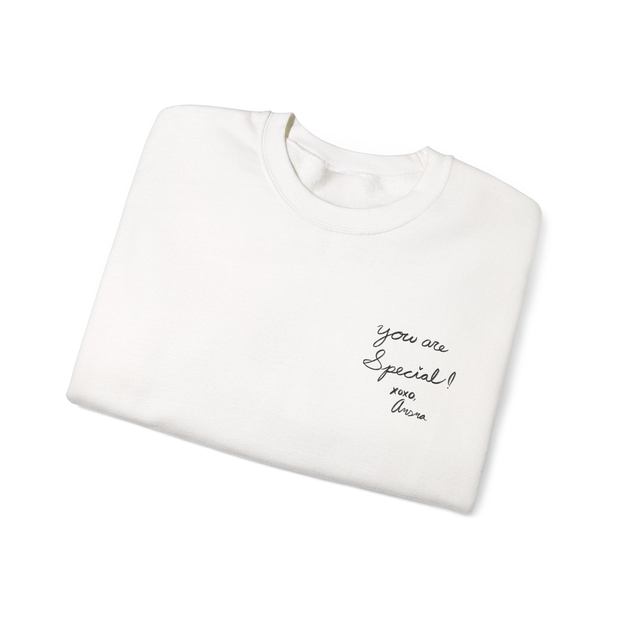 ‘Especially Unspecial’ Crewneck Sweatshirt  Minimal Graphic Pullover
