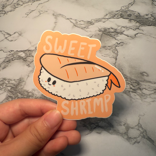 🍣 Cute Sticker Stickers – Aesthetic GLOSSY Vinyl Stickers for Laptops, Water Bottles &amp; Journals&nbsp;