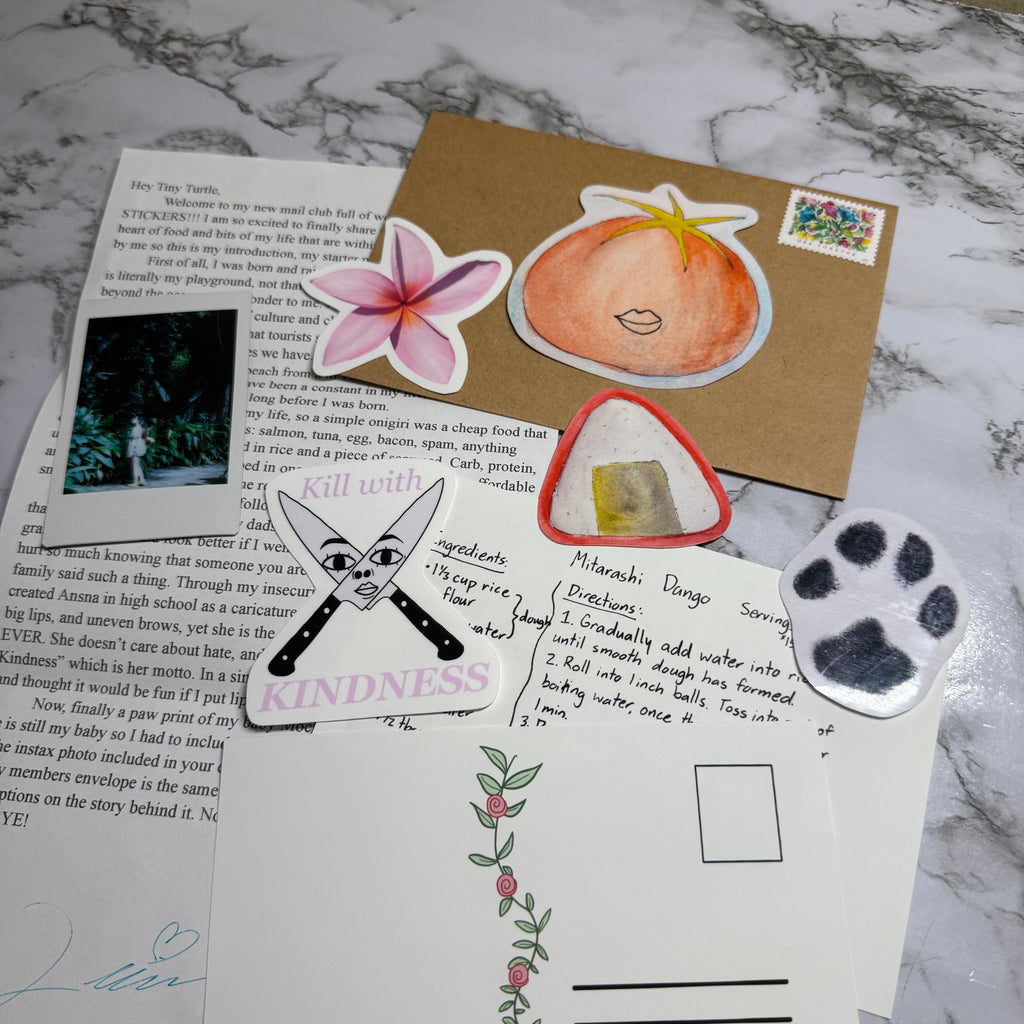 QUINNS CORNER CLUB *5 stickers, postcard, recipe club, special item* (monthly)